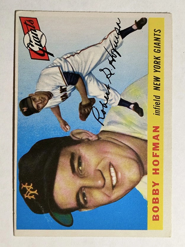 1955 Topps #17 Bobby Hofman (VG)