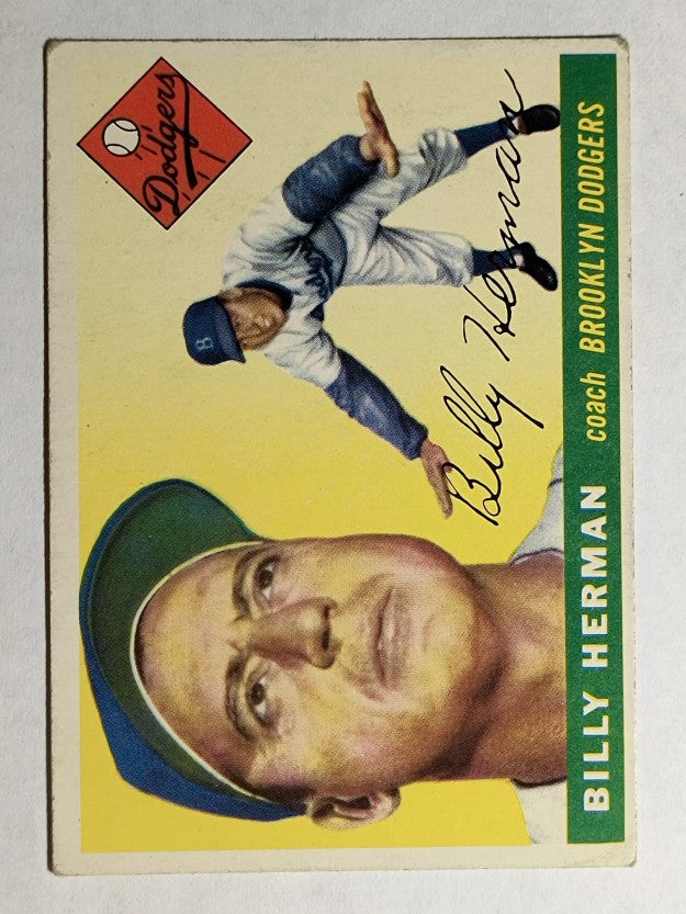 1955 Topps #19 Billy Herman CO (VGEX)