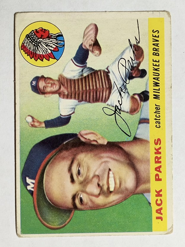 1955 Topps #23 Jack Parks RC (GOOD)