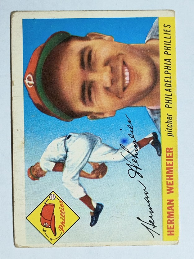 1955 Topps #29 Herman Wehmeier (VG)
