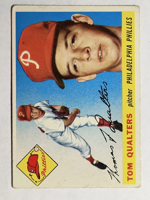 1955 Topps #33 Tom Qualters (VGEX)