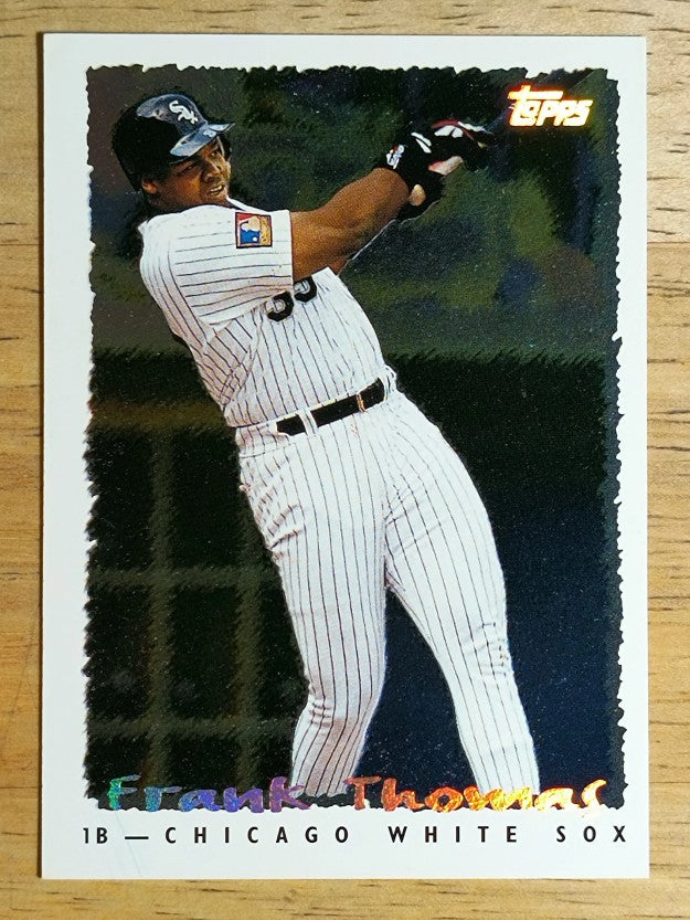 1995 Topps Cyberstats #1 Frank Thomas