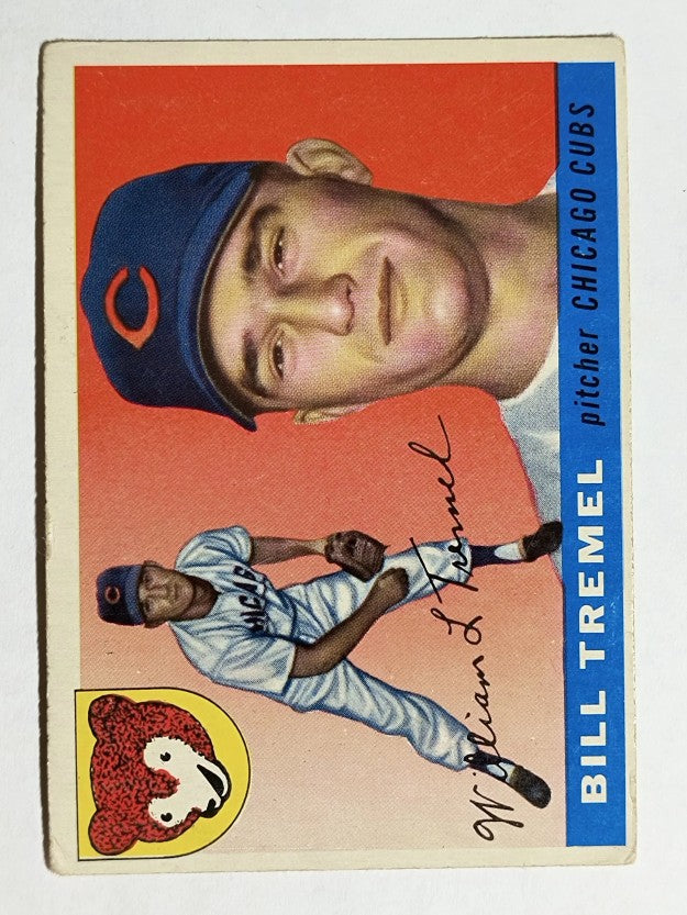 1955 Topps #52 Bill Tremel RC (VG)