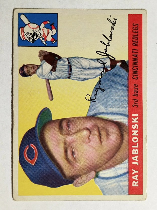 1955 Topps #56 Ray Jablonski (VG)