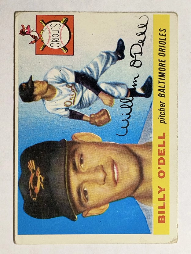 1955 Topps #57 Billy O'Dell RC (VG)