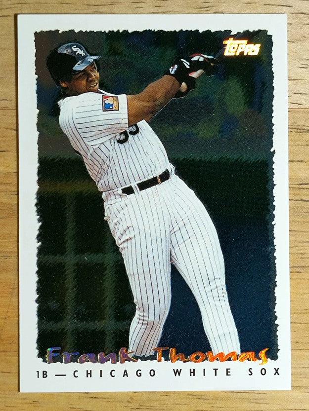 1995 Topps Cyberstats #1 Frank Thomas