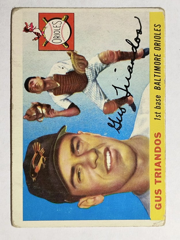1955 Topps #64 Gus Triandos RC (VG)
