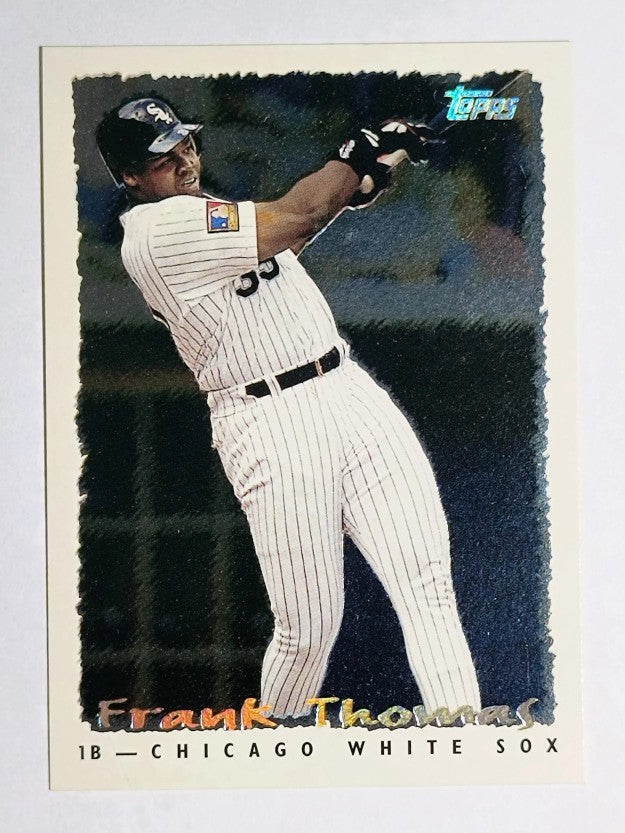 1995 Topps Cyberstats #1 Frank Thomas