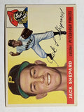 1955 Topps #73 Jack Shepard RC (VG)