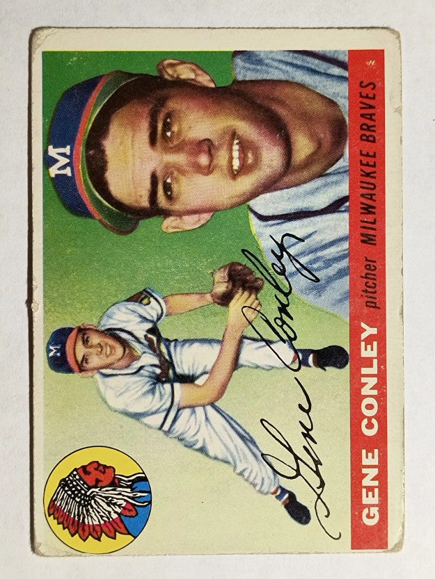 1955 Topps #81 Gene Conley (VG)