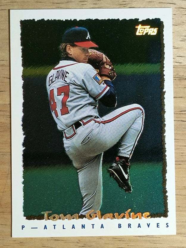 1995 Topps Cyberstats #101 Tom Glavine