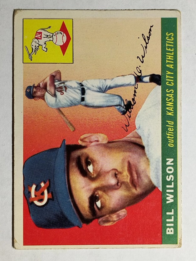 1955 Topps #86 Bill Wilson (VG)