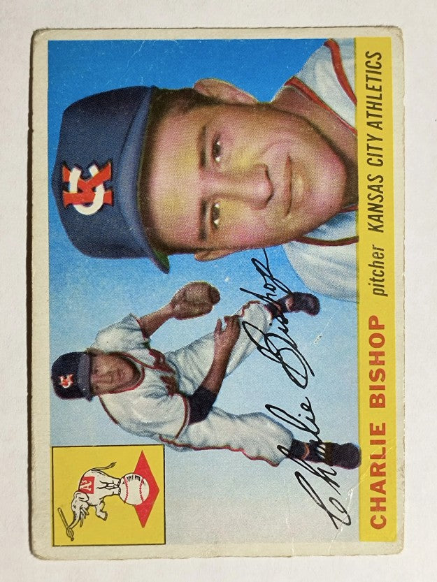 1955 Topps #96 Chuck Bishop (GOOD)