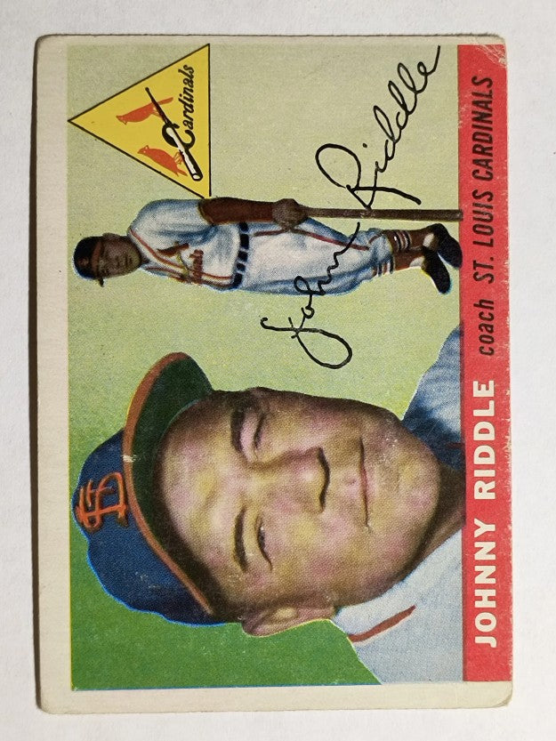 1955 Topps #98 John Riddle CO (VG)