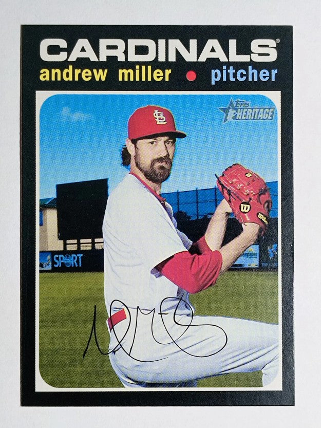 2020 Topps Heritage #58 Andrew Miller