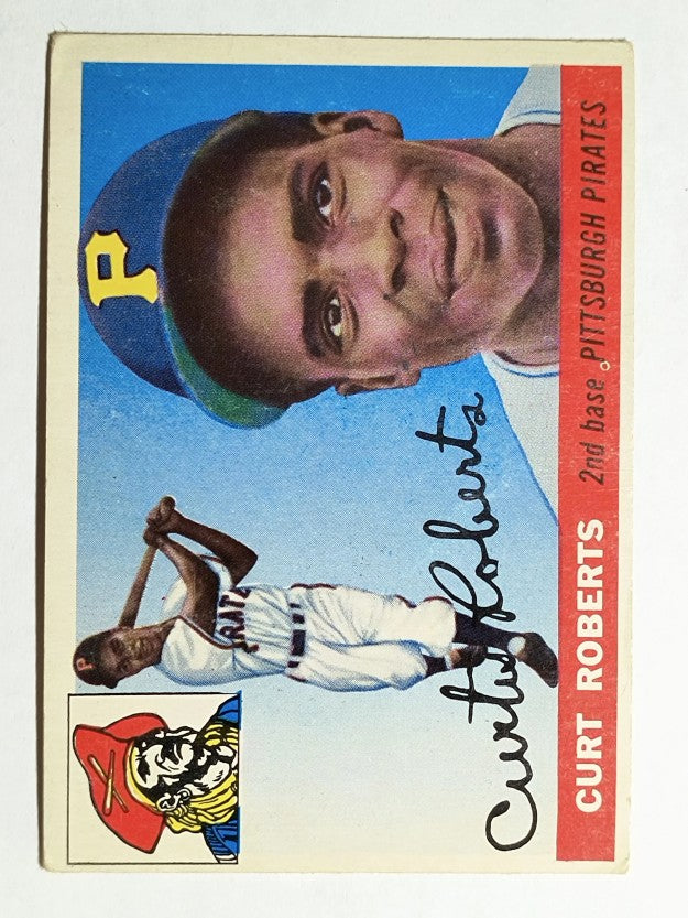 1955 Topps #107 Curt Roberts (VG)