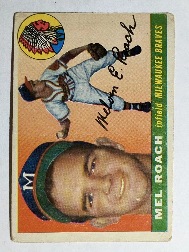 1955 Topps #117 Mel Roach (GOOD)