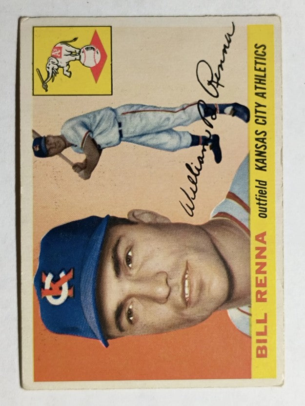 1955 Topps #121 Bill Renna (VGEX)
