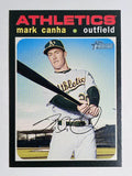 2020 Topps Heritage #60 Mark Canha