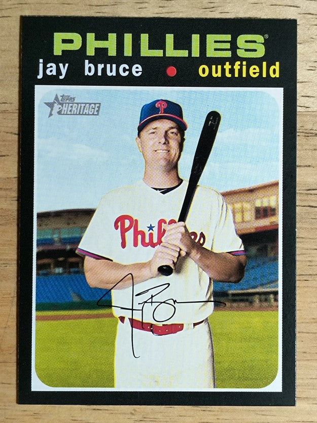 2020 Topps Heritage #79 Jay Bruce
