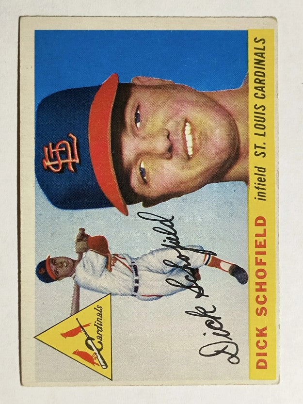 1955 Topps #143 John Schofield (EX)