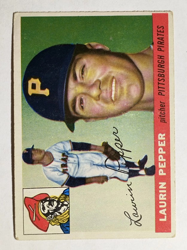 1955 Topps #147 Hugh Pepper RC (VGEX)