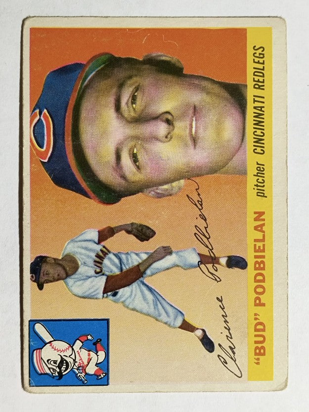 1955 Topps #153 Bud Podbielan (VG)