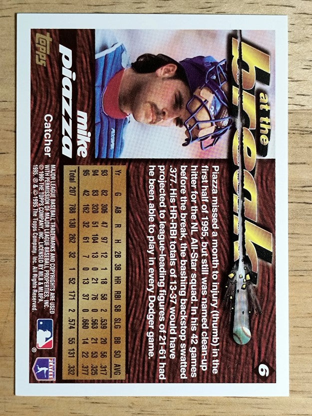 1995 Topps Traded #6T Mike Piazza AB