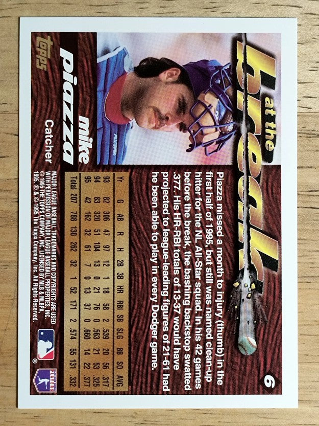 1995 Topps Traded #6T Mike Piazza AB