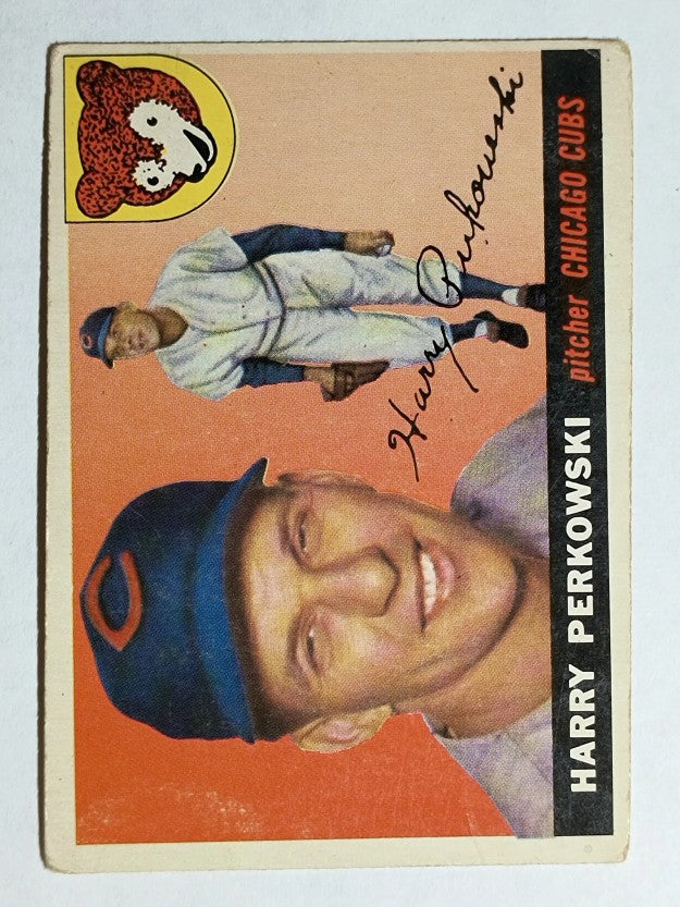 1955 Topps #184 Harry Perkowski (VG)