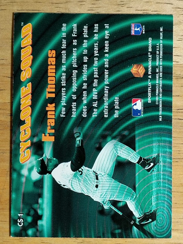 1995 UC3 Cyclone Squad #CS1 Frank Thomas