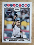 2008 Topps Update #UH52 Derek Jeter AS