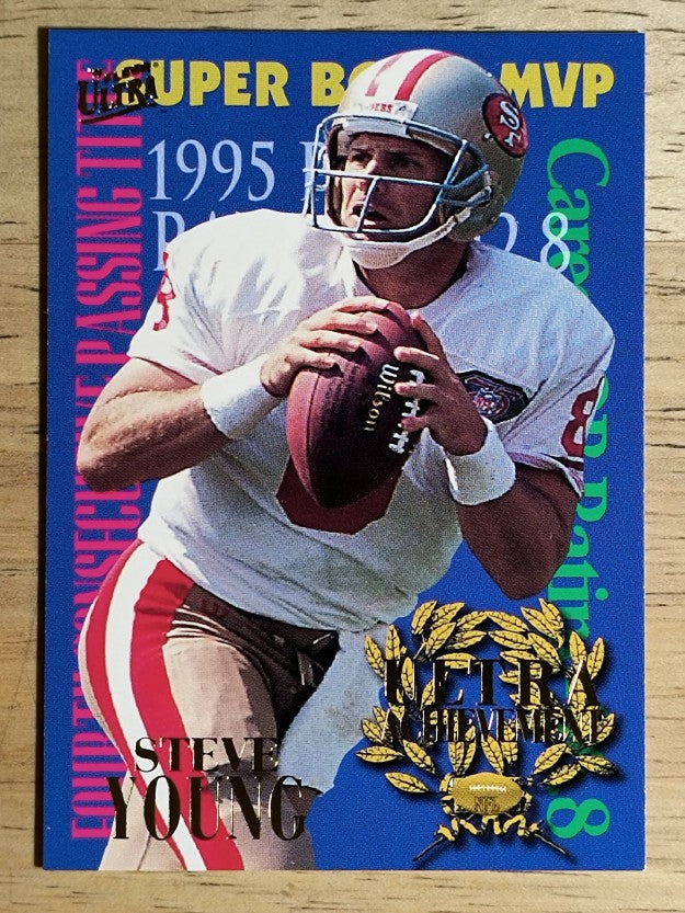 1995 Ultra Achievements #10 Steve Young