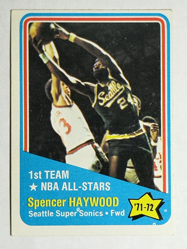 1972-73 Topps #162 Spencer Haywood AS (EX)