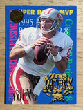 1995 Ultra Achievements Gold Medallion #10 Steve Young