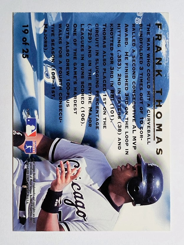 1995 Ultra Award Winners #19 Frank Thomas