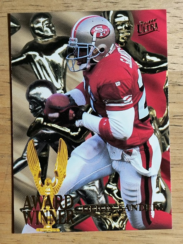 1995 Ultra Award Winners #5 Deion Sanders