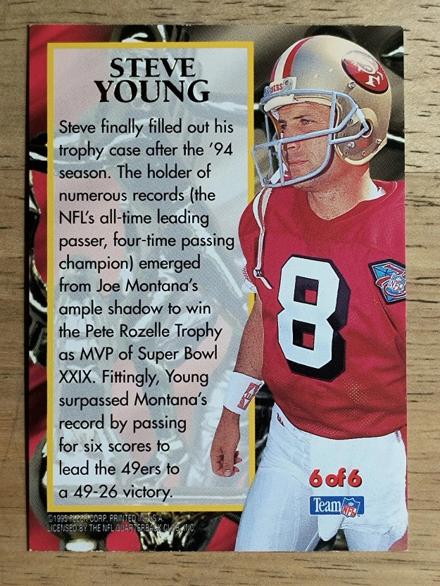 1995 Ultra Award Winners #6 Steve Young