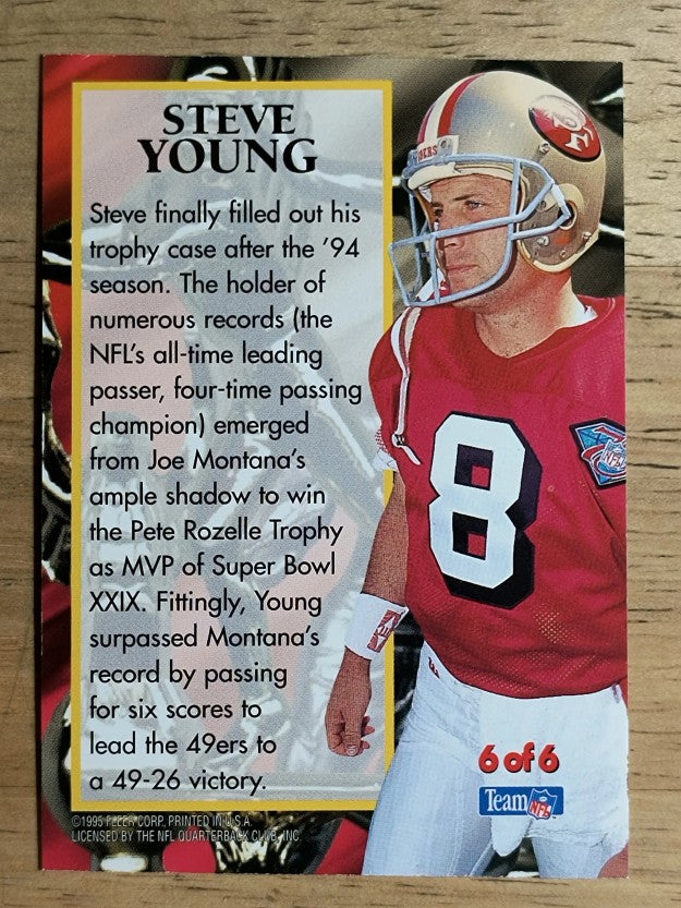 1995 Ultra Award Winners #6 Steve Young