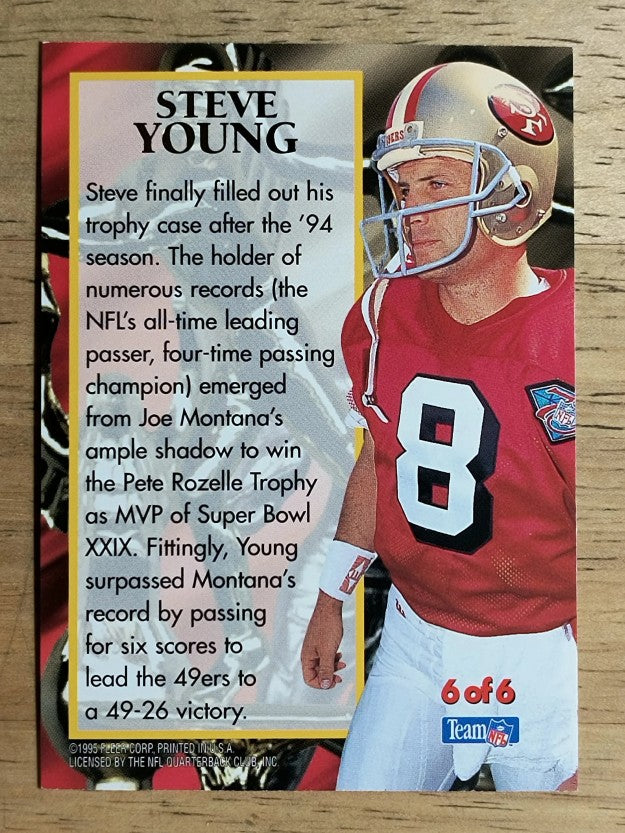 1995 Ultra Award Winners #6 Steve Young