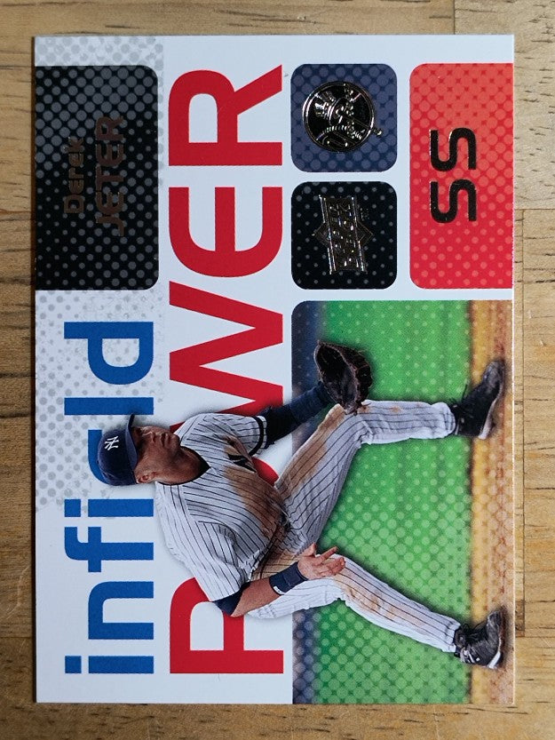2008 Upper Deck Infield Power #DJ Derek Jeter