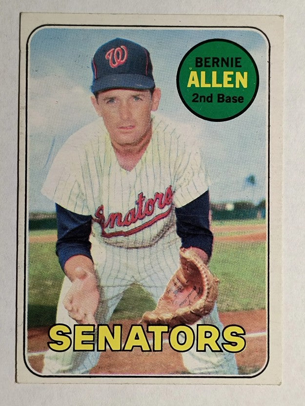 1969 Topps #27 Bernie Allen (EX)