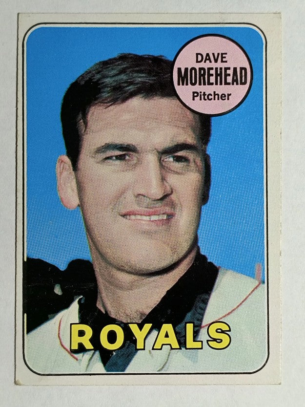 1969 Topps #29 Dave Morehead (GOOD)