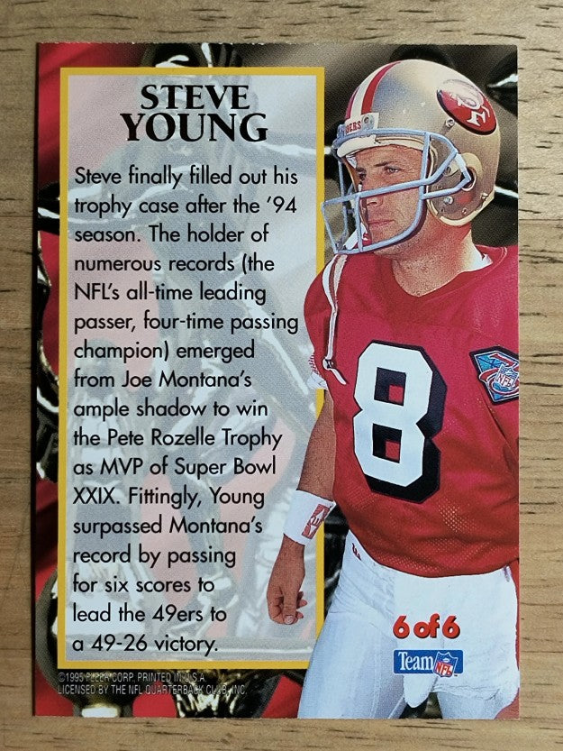 1995 Ultra Award Winners #6 Steve Young