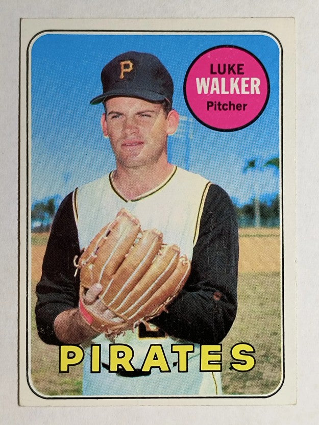 1969 Topps #36 Luke Walker (VG)