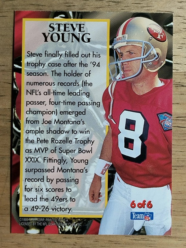 1995 Ultra Award Winners #6 Steve Young