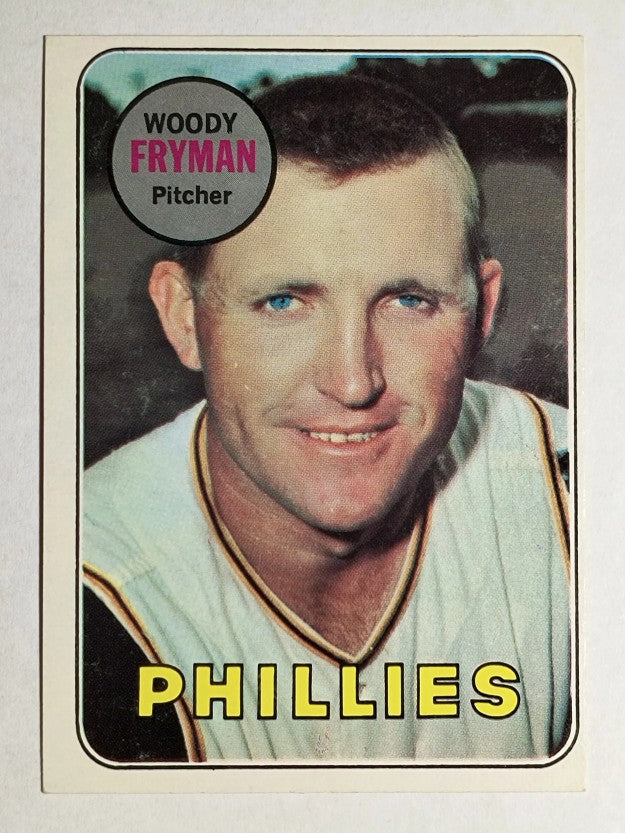1969 Topps #51 Woody Fryman (EXMT)