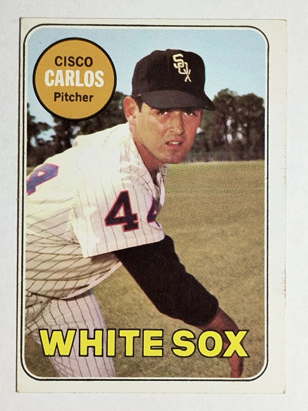 1969 Topps #54 Cisco Carlos (VGEX)
