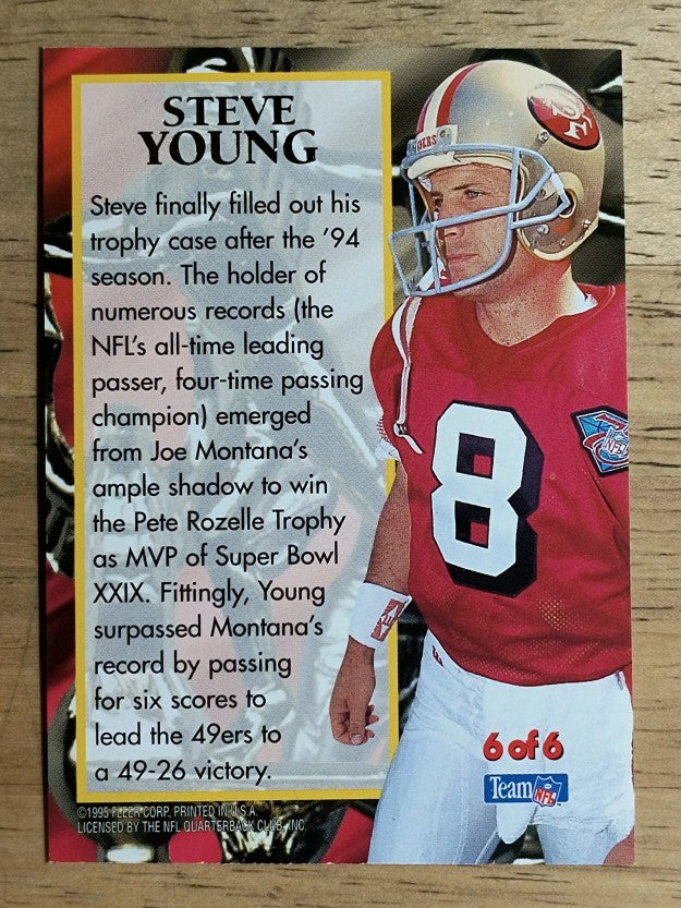 1995 Ultra Award Winners #6 Steve Young