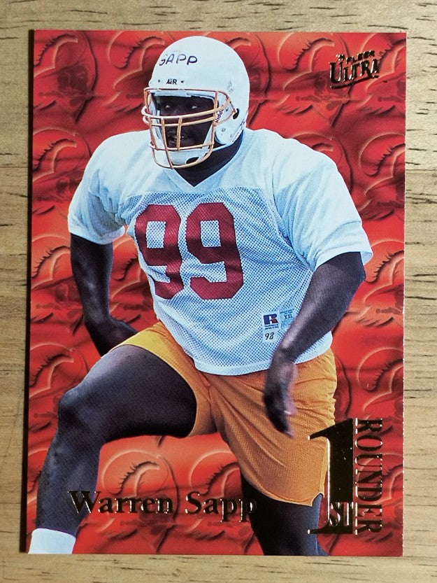 1995 Ultra First Rounders #16 Warren Sapp